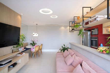 Sala de apartamento à venda com 3 quartos, 82m² em Fundação, São Caetano do Sul