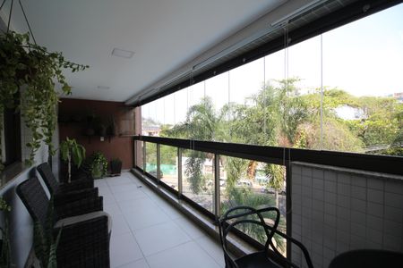 Sala - Varanda de apartamento à venda com 3 quartos, 113m² em Freguesia (jacarepaguá), Rio de Janeiro