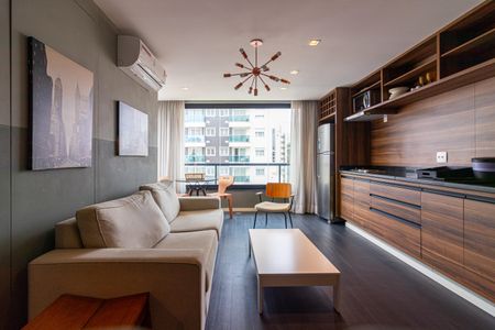 Studio para alugar com 45m², 1 quarto e 1 vaga Studio para alugar com 45m², 1 quarto e 1 vagaStudio