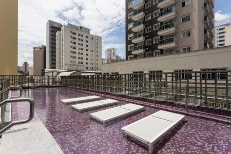 Studio para alugar com 45m², 1 quarto e 1 vaga Studio para alugar com 45m², 1 quarto e 1 vagaÁrea comum - Piscina