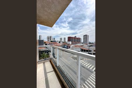 Varanda da Sala de apartamento à venda com 2 quartos, 47m² em Vila Bertioga, São Paulo