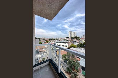 Varanda da Sala de apartamento à venda com 2 quartos, 38m² em Vila Bertioga, São Paulo