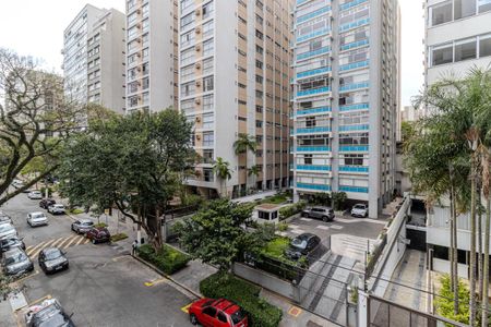 Vista da Sala de apartamento à venda com 3 quartos, 128m² em Higienópolis, São Paulo