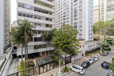 Vista da Sala de apartamento à venda com 3 quartos, 128m² em Higienópolis, São Paulo