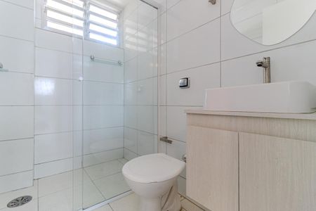 Banheiro de kitnet/studio à venda com 1 quarto, 32m² em Vila Buarque, São Paulo