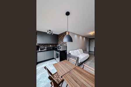 Varanda da Sala de apartamento à venda com 2 quartos, 60m² em Vila Bertioga, São Paulo