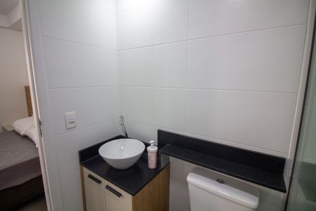 Studio para alugar com 26m², 1 quarto e sem vagaBanheiro