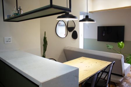 Sala de Jantar de apartamento à venda com 2 quartos, 70m² em Centro, Belo Horizonte