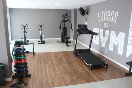 Apartamento à venda com 64m², 2 quartos e 2 vagasÁrea comum - Academia