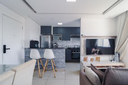 Sala de apartamento à venda com 2 quartos, 45m² em Parque Reboucas, São Paulo