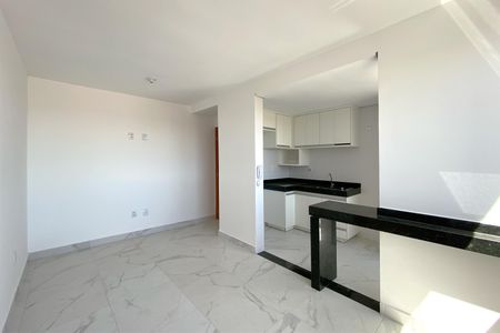 Sala de apartamento para alugar com 2 quartos, 60m² em Santa Branca, Belo Horizonte