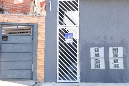 Casa para alugar com 45m², 1 quarto e 1 vagaFachada - Placa