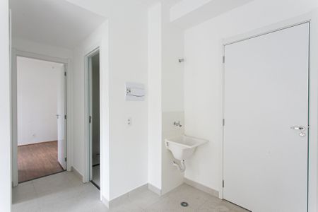 Apartamento para alugar com 35m², 2 quartos e sem vaga Apartamento para alugar com 35m², 2 quartos e sem vagaÁrea de Serviço