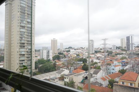 Varanda vista  de apartamento à venda com 3 quartos, 74m² em Vila Bertioga, São Paulo
