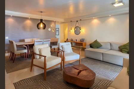 Sala de apartamento à venda com 3 quartos, 128m² em Cidade São Francisco, São Paulo