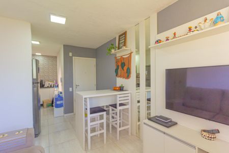 Sala de apartamento à venda com 2 quartos, 42m² em Estância Velha, Canoas