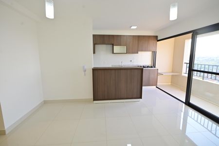 Sala de apartamento para alugar com 2 quartos, 57m² em Setor Crimeia Oeste, Goiânia