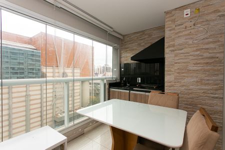 Varanda gourmet de apartamento à venda com 2 quartos, 80m² em Tatuapé, São Paulo