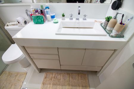 Apartamento à venda com 116m², 3 quartos e 2 vagasBanheiro da Suíte