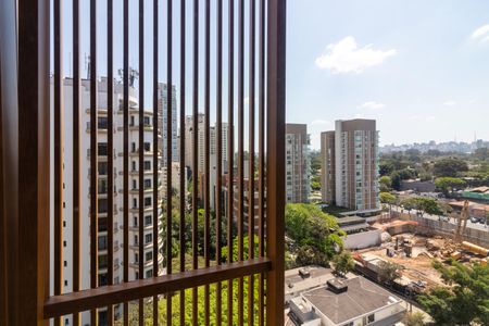 Vista do Studio de kitnet/studio para alugar com 1 quarto, 20m² em Indianópolis, São Paulo