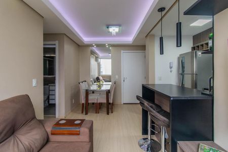Sala de apartamento à venda com 2 quartos, 47m² em Cristal, Porto Alegre