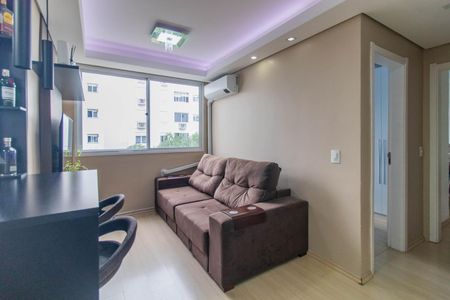 Sala de apartamento à venda com 2 quartos, 47m² em Cristal, Porto Alegre