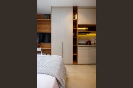 Studio à venda com 22m², 1 quarto e sem vaga