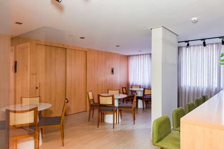 Studio para alugar com 19m², 1 quarto e sem vaga Studio para alugar com 19m², 1 quarto e sem vagaÁrea comum - Salão de Festas