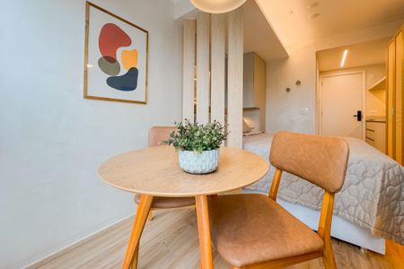 Studio para alugar com 19m², 1 quarto e sem vaga Studio para alugar com 19m², 1 quarto e sem vagaVaranda