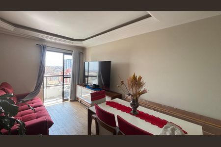 Sala  de apartamento à venda com 3 quartos, 83m² em Vila Príncipe de Gales, Santo André