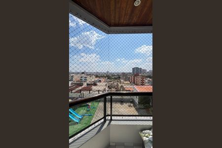 Varanda de apartamento à venda com 3 quartos, 83m² em Vila Príncipe de Gales, Santo André