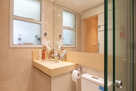 Apartamento para alugar com 76m², 1 quarto e 1 vagaBanheiro da Suíte