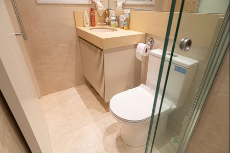 Apartamento para alugar com 76m², 1 quarto e 1 vagaBanheiro da Suíte