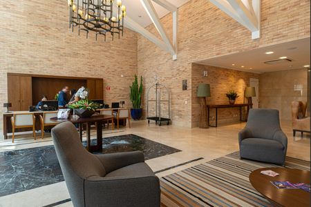 Apartamento para alugar com 76m², 1 quarto e 1 vagaÁrea comum - Hall Social/Recepção