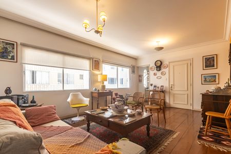 Sala de apartamento à venda com 4 quartos, 117m² em Jardim Paulista, São Paulo