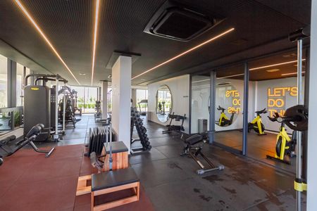 Apartamento à venda com 44m², 1 quarto e 1 vaga Apartamento à venda com 44m², 1 quarto e 1 vagaÁrea comum - Academia