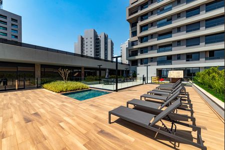 Apartamento à venda com 44m², 1 quarto e 1 vaga Apartamento à venda com 44m², 1 quarto e 1 vagaÁrea comum - Piscina