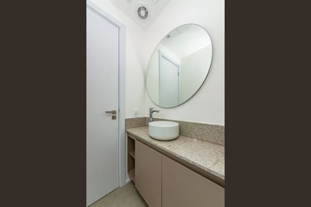 Lavabo de apartamento à venda com 1 quarto, 44m² em Vila da Serra, Nova Lima