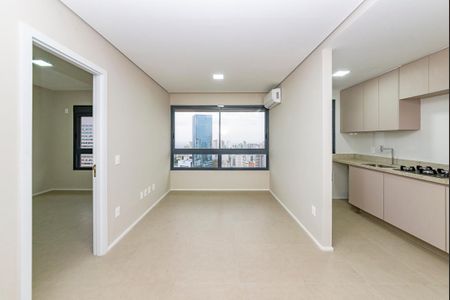 Sala de apartamento à venda com 1 quarto, 44m² em Vila da Serra, Nova Lima