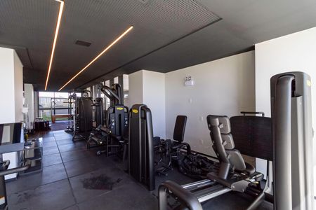 Apartamento à venda com 44m², 1 quarto e 1 vaga Apartamento à venda com 44m², 1 quarto e 1 vagaÁrea comum - Academia