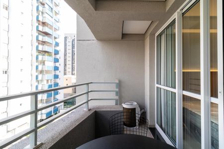 Varanda do Studio de apartamento à venda com 1 quarto, 24m² em Perdizes, São Paulo