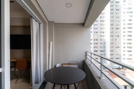 Varanda do Studio de apartamento à venda com 1 quarto, 24m² em Perdizes, São Paulo