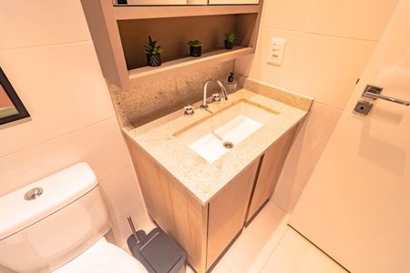 Studio para alugar com 28m², 1 quarto e sem vagaBanheiro