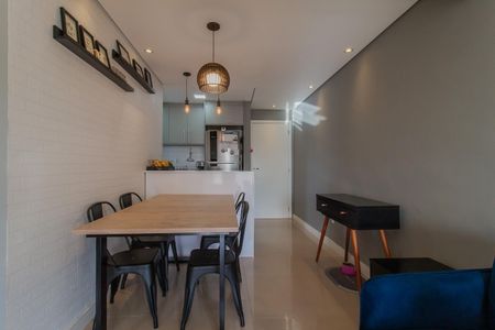Sala de apartamento para alugar com 2 quartos, 50m² em Vila Guarani, Mauá