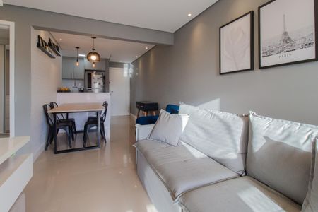Sala de apartamento para alugar com 2 quartos, 50m² em Vila Guarani, Mauá