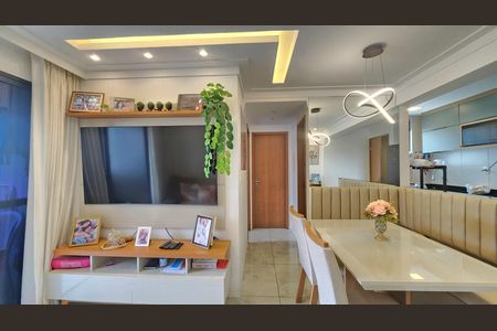 Sala de apartamento para alugar com 2 quartos, 56m² em Vila Laura, Salvador
