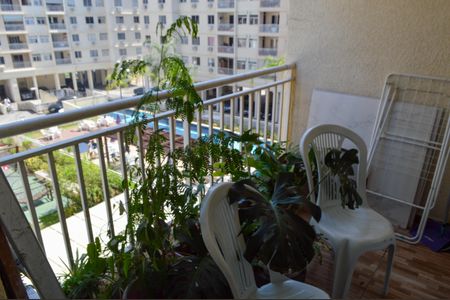 Apartamento à venda com 59m², 2 quartos e 1 vagaVaranda