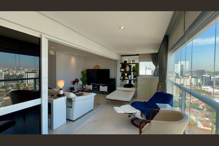 Apartamento para alugar com 90m², 1 quarto e 2 vagas Apartamento para alugar com 90m², 1 quarto e 2 vagasVaranda da Sala de Jantar