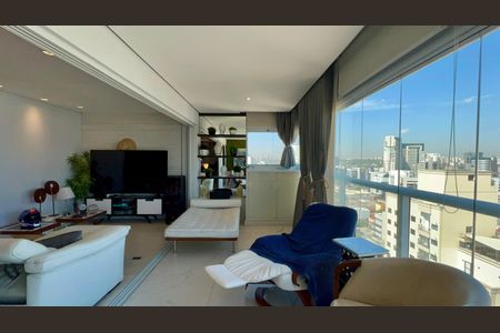 Apartamento para alugar com 90m², 1 quarto e 2 vagas Apartamento para alugar com 90m², 1 quarto e 2 vagasVaranda da Sala de Jantar