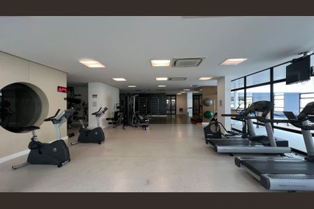 Apartamento para alugar com 90m², 1 quarto e 2 vagas Apartamento para alugar com 90m², 1 quarto e 2 vagasÁrea comum - Academia